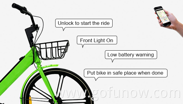 Gofunow Electric Bikes for Rental